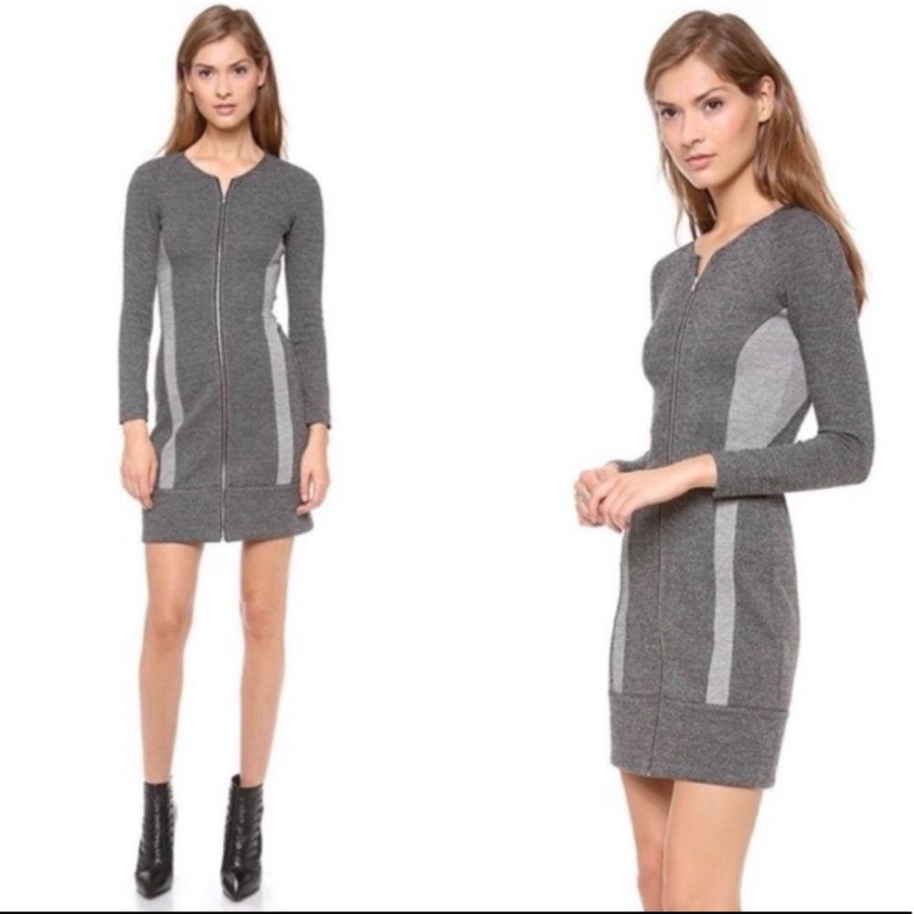 Theory Size 4 Chayenne B Cityscape Full Zip Dress